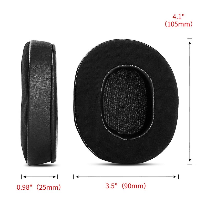 YDYBZB Upgraded Gel-Infused Ear Pads Cushions Cups Replacement Compatible with SteelSeries Arctis 1 Arctis 3 Arctis 5 Arctis 7 Arctis Pro Arctis 9X Gaming Headset Headphone (Black Gel-Infused) - Image 4